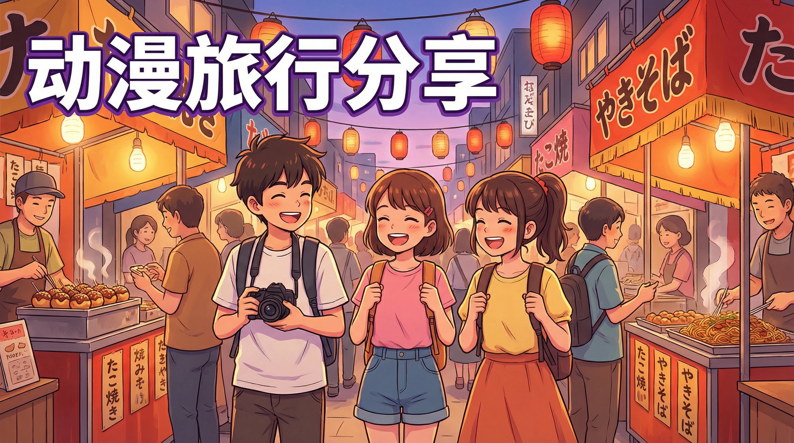 海角视频动漫旅行分享-日本街头动漫演示
